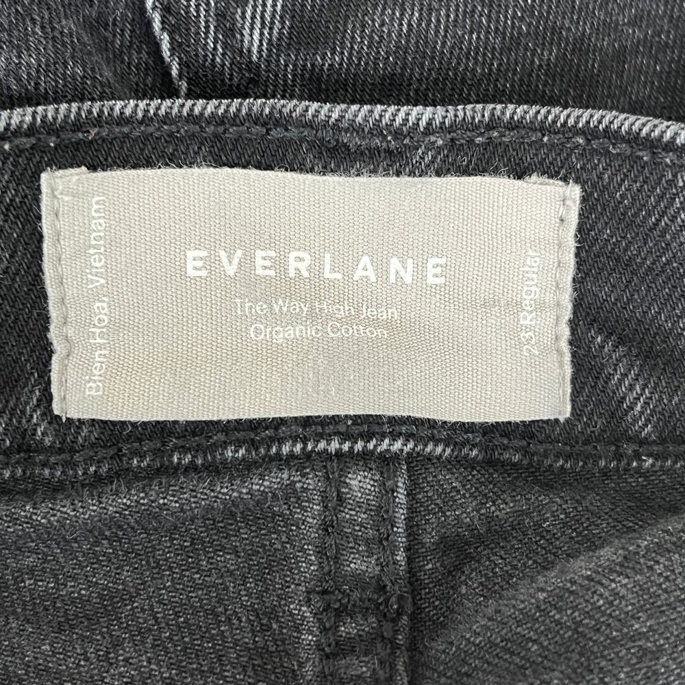 Everlane The Way-High Jeans Charcoal Black - Picture 6 of 8